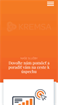Mobile Screenshot of kremsa.sk
